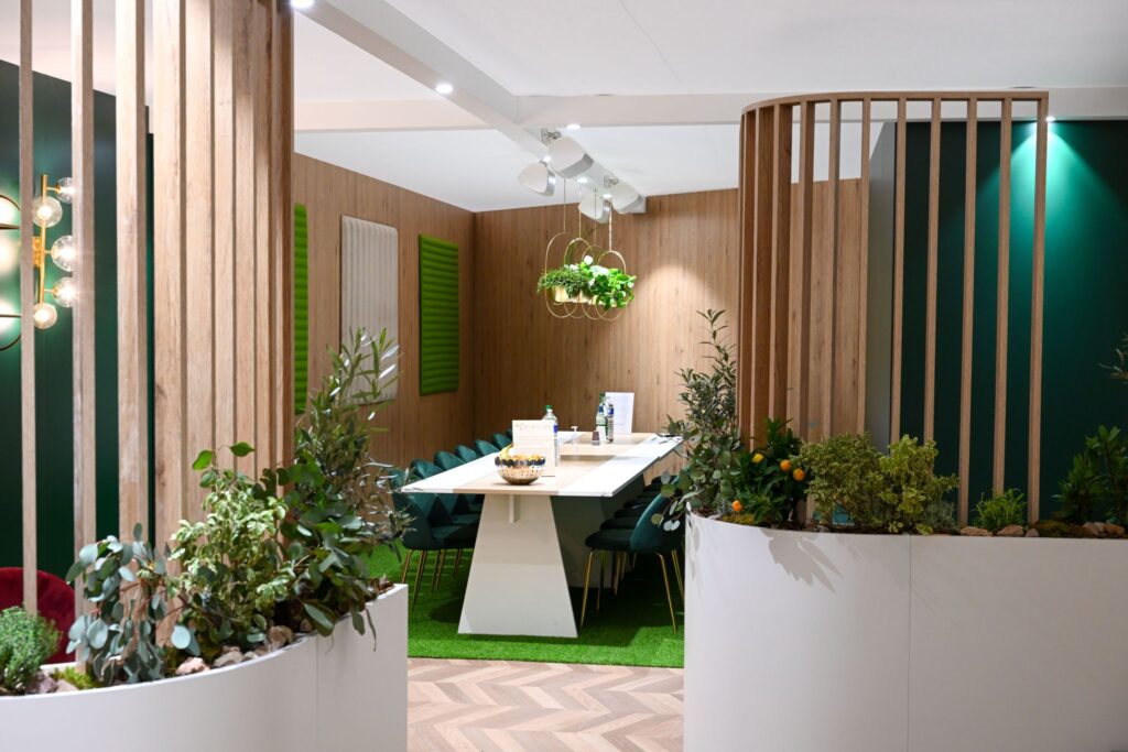 Zone cosy, réunion pour terres Oleopro par R2 Agencement