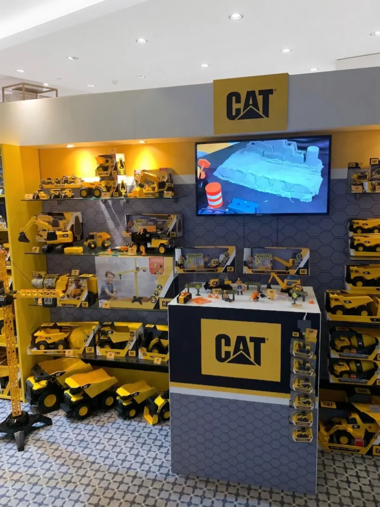 Agencement d'un Showroom Funrise : CAT