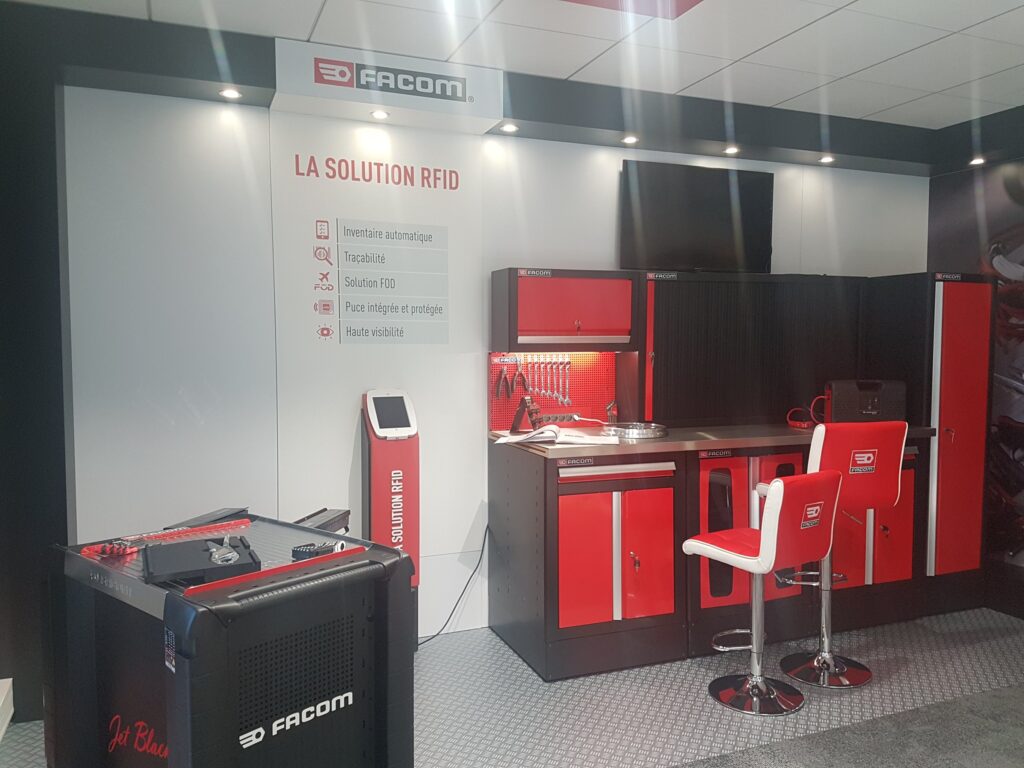 Espace Facom : atelier reconstitué