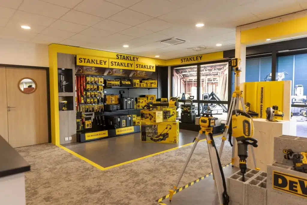 Aménagement de show rooms