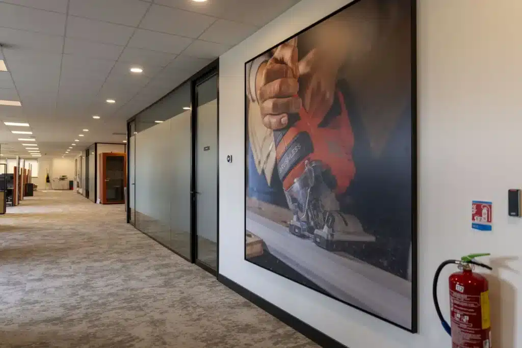 Signalétique intérieur des bureaux